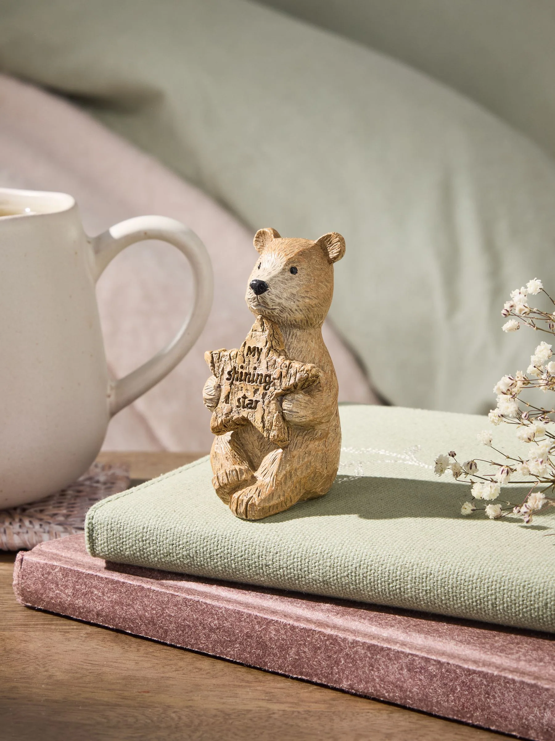 Bertie The Bear Shining Star Ornament