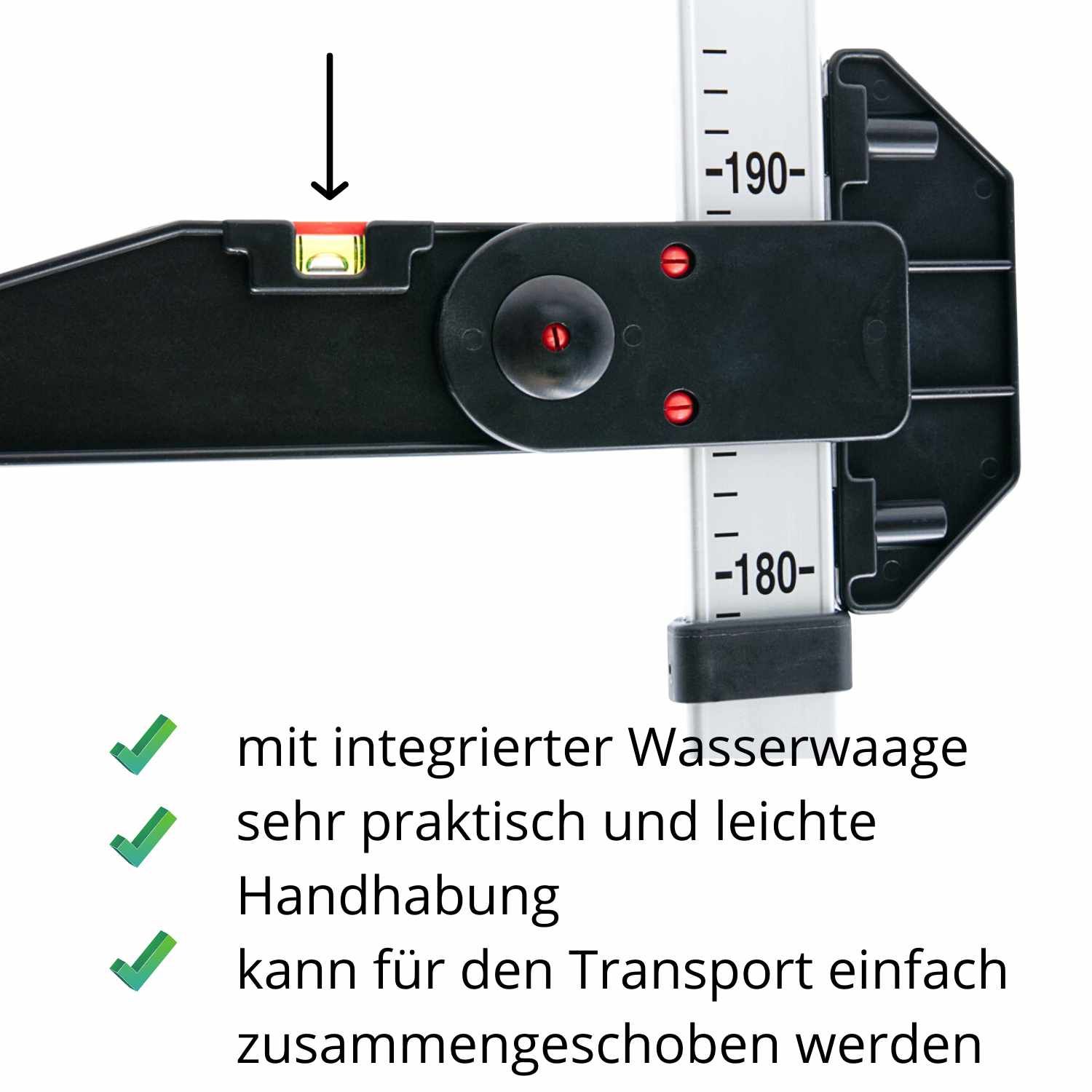 AMKA Pferde Messstock