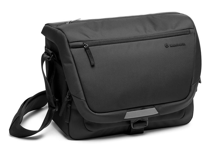 Manfrotto Kameratasche Advanced Messenger M III Schwarz Messenger-Kameratasche mit wasserabweisendem Material