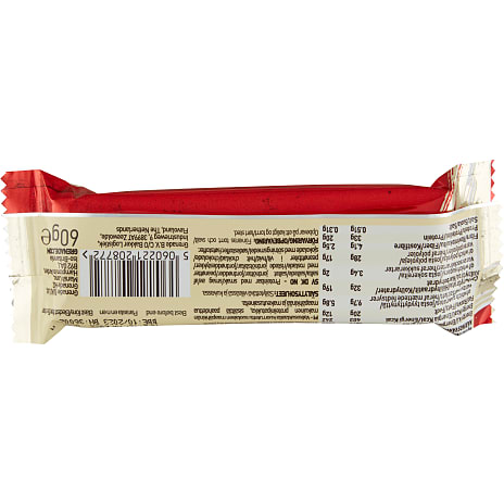 Proteinbar m. hvid chokolade og peanuts