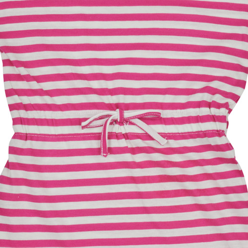Only - KONMAY S/S DRESS JRS - Blanc / Fuchsia