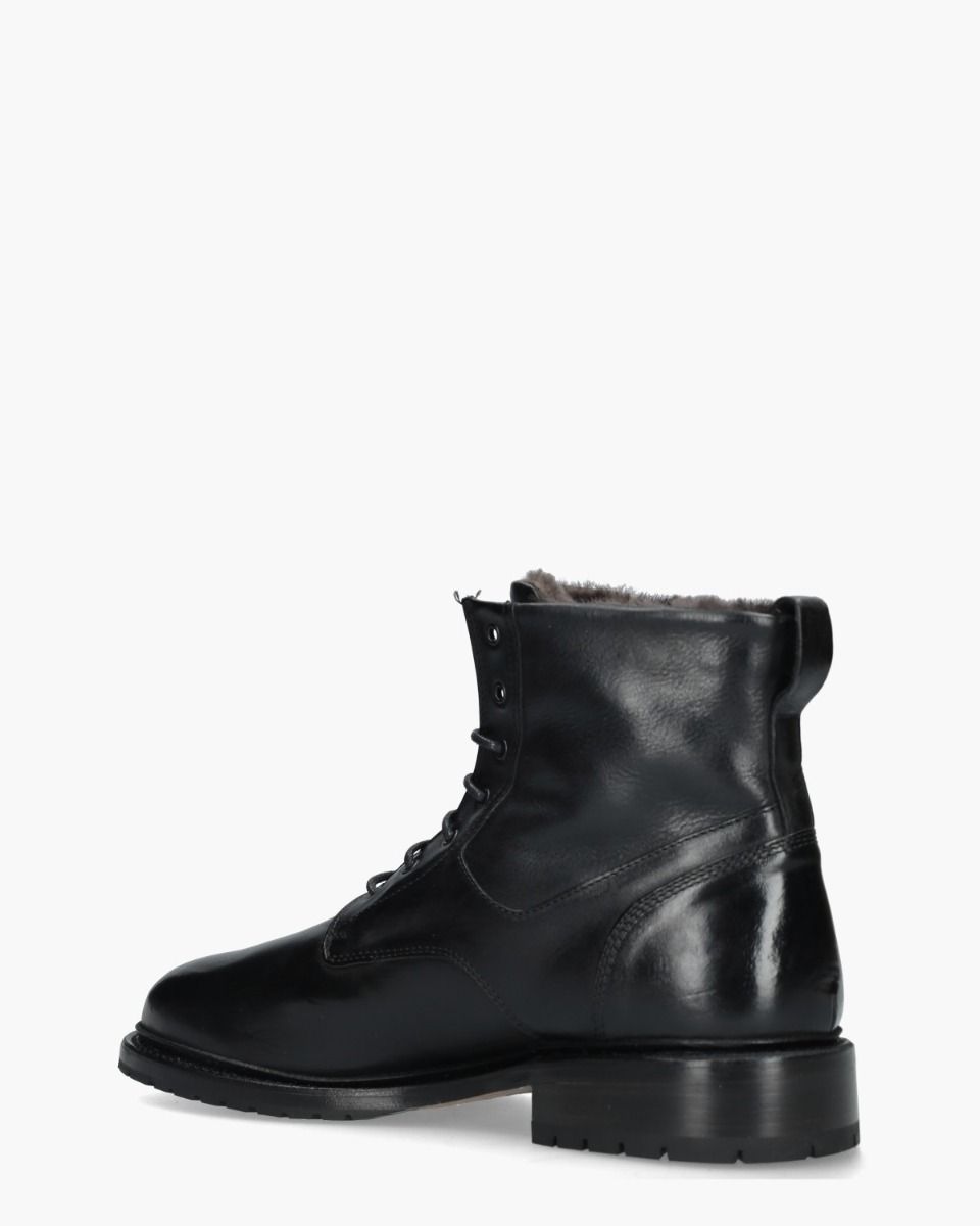 Cordwainer M23023 Zwart Heren Veterschoenen