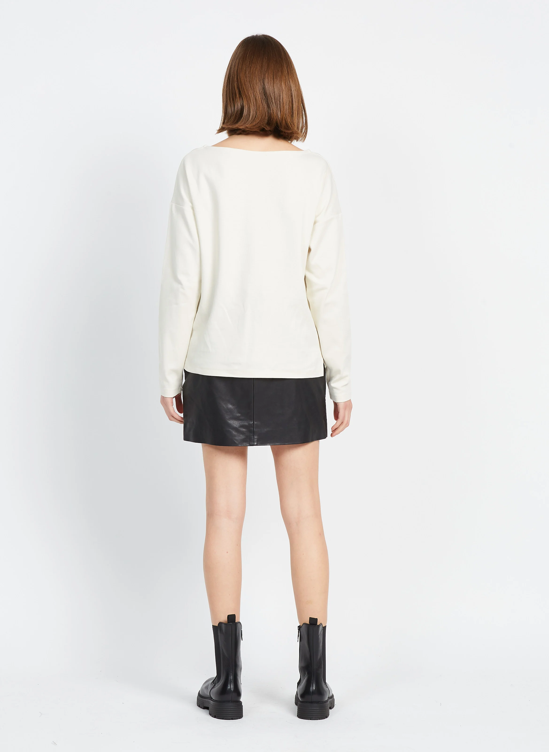 ANTONELLE - Bottines Chelsea en cuir| Noir