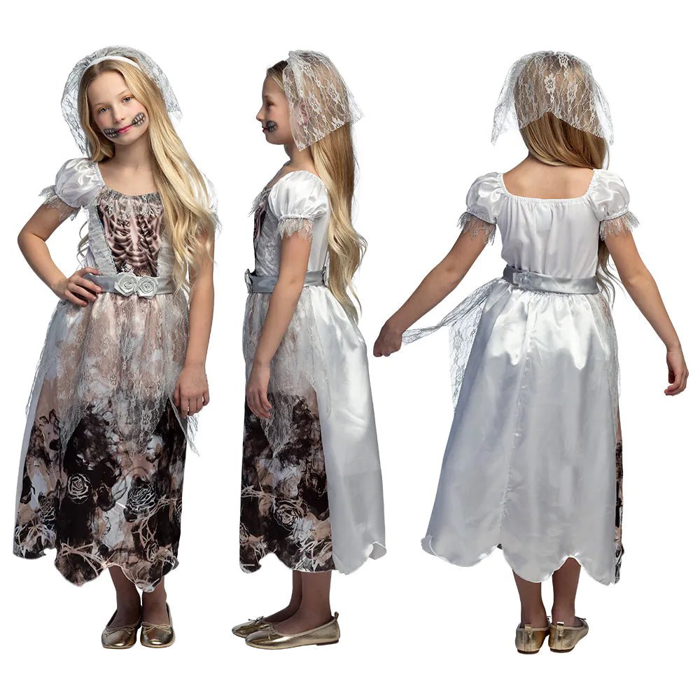 Halloween Jurk Meisje Zombie Bruid