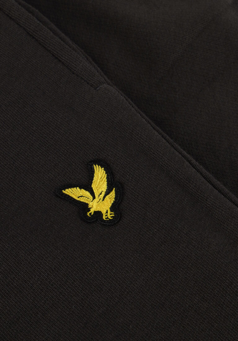 LYLE & SCOTT donkergrijze lyle & scott korte broek sweat shorts
