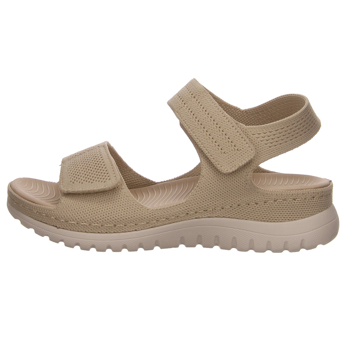Scandi Damensandalette beige beige