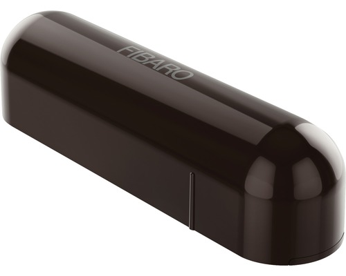 Fibaro deur- en raamcontact met temperatuursensor, donkerbruin - Compatibel met SMART HOME van hornbach
