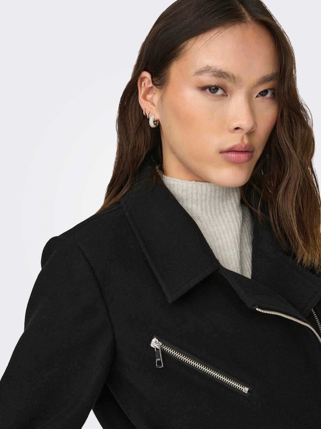 ONLEMILY Mantel Black