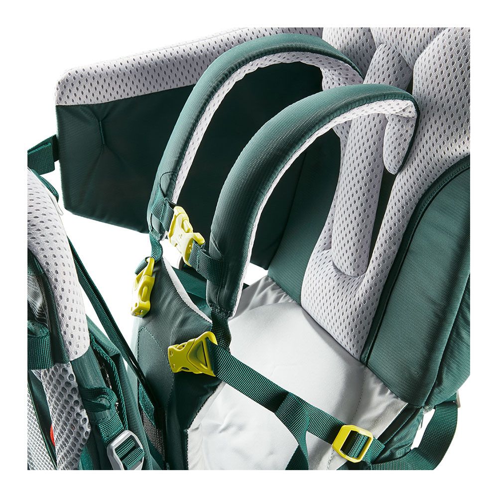 Deuter KID COMFORT 14L - Porte-bébé + Pare-soleil forest