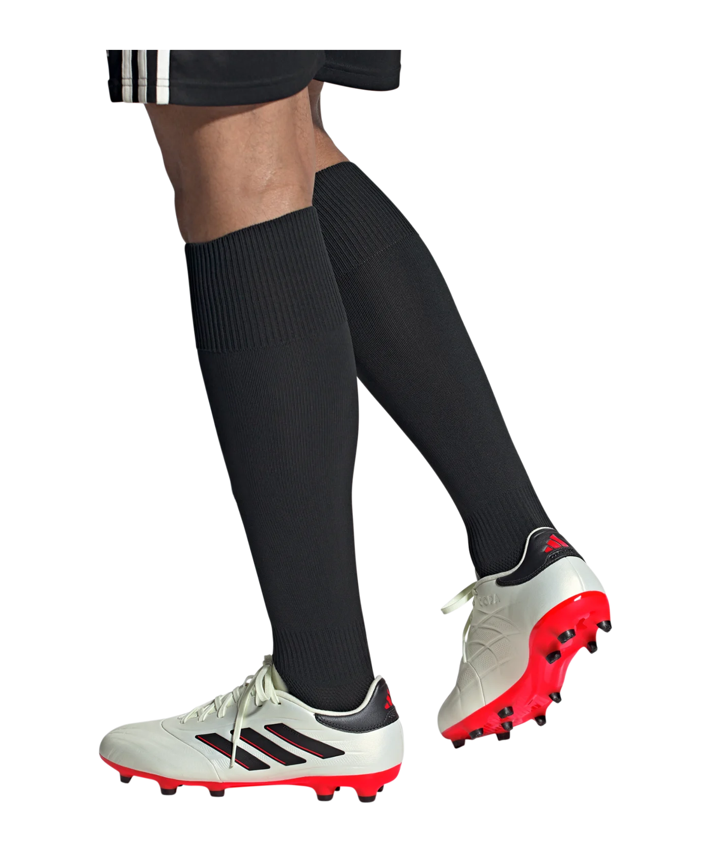 adidas COPA Pure 2 League FG Solar Energy Weiss Schwarz Rot