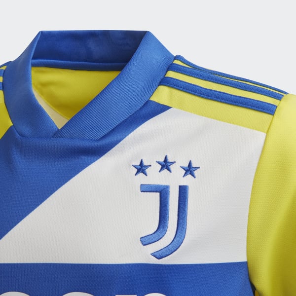 Juventus Shirt 3rd 2021-2022 Junior Geel/Blauw