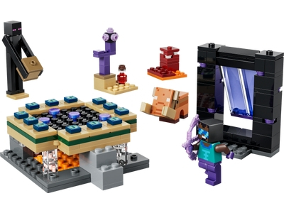 LEGO Reis naar de Nether en het End-portaal (21584)