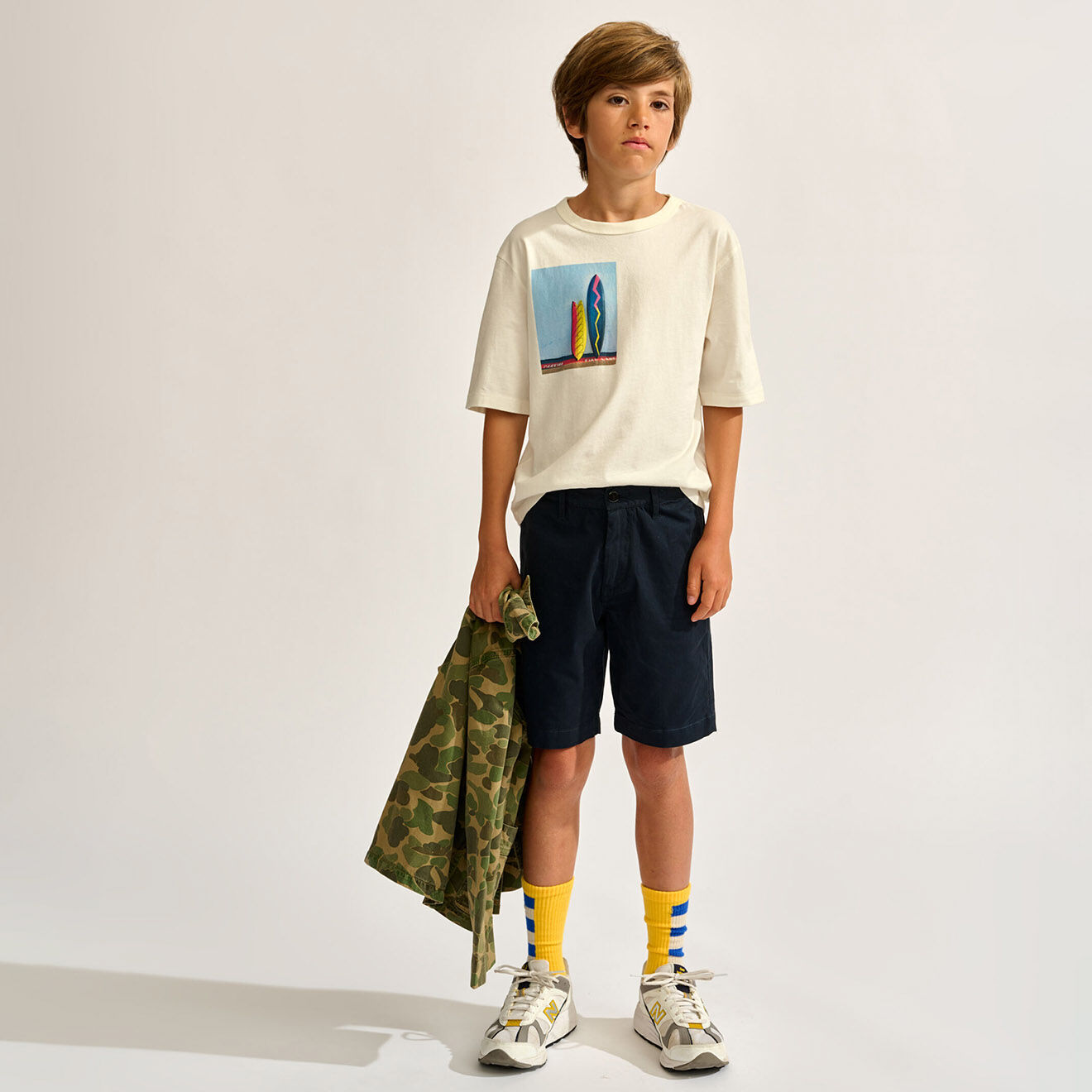 Bellerose Short chino Wayne marine
