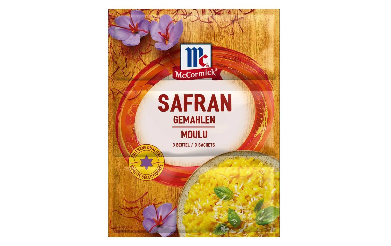 Beutel Safran gemahlen 3 x 125 mgGemahlener Safran