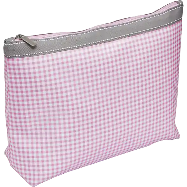 Damen Kulturtasche rosa / weiss