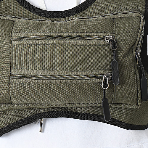 Sac Poitrine Vert Kaki
