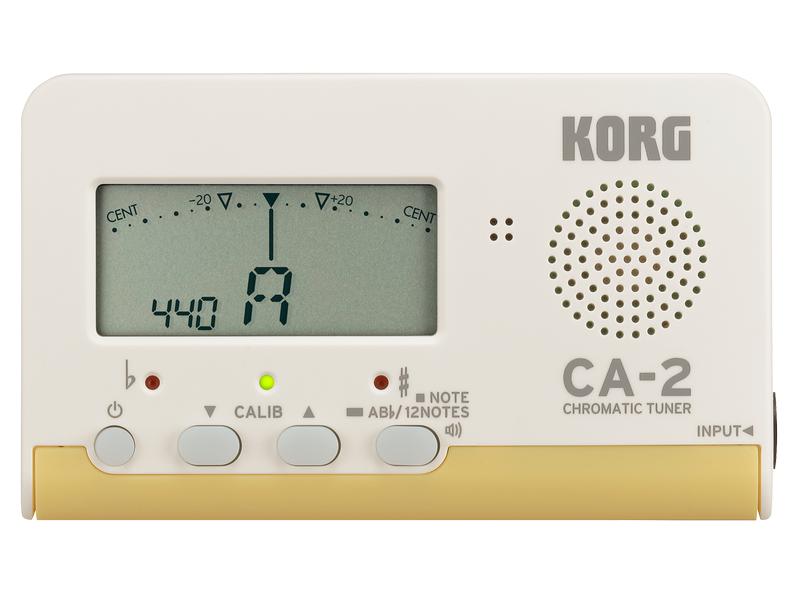 Korg Stimmgerät CA-2 Chromatic Tuner Kompakt-Stimmgerät für das Orchester und Blasensemble