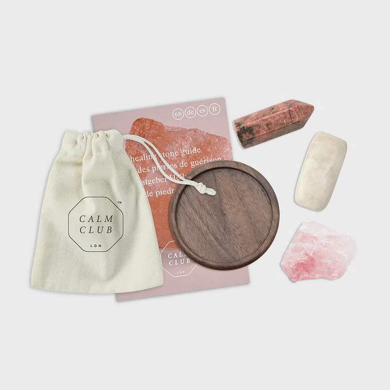Calm Club  Crystal Stone sæt - Love