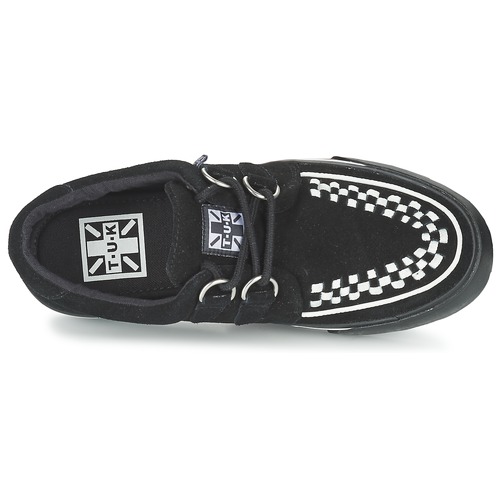 TUK - CREEPERS SNEAKERS - Noir / blanc