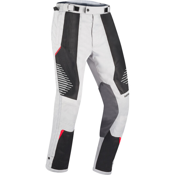 Bering - Pantalon Bakundu Gris Clair / Noir / Rouge