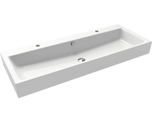 KALDEWEI PURO opzetwastafel 120 x 46 cm alpinewit glanzend met emaillelaag 907006043001