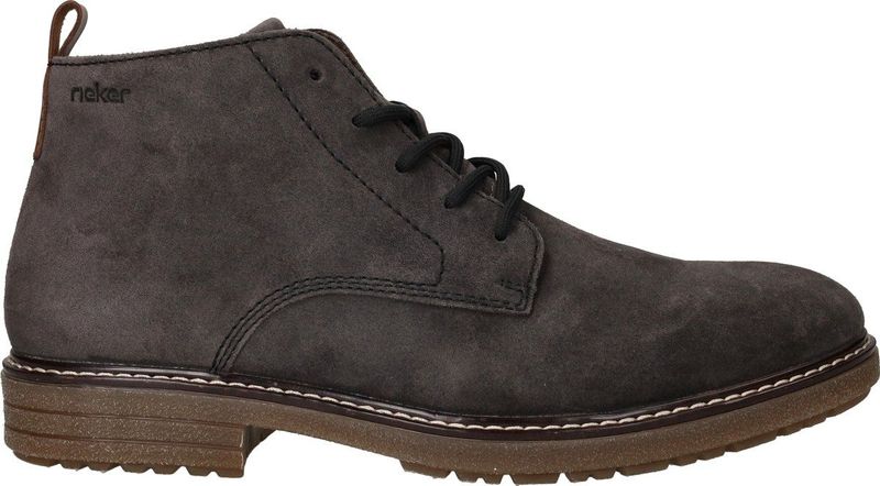 Rieker - Veterboot - Grijs - Heren - Antistress-voetbed