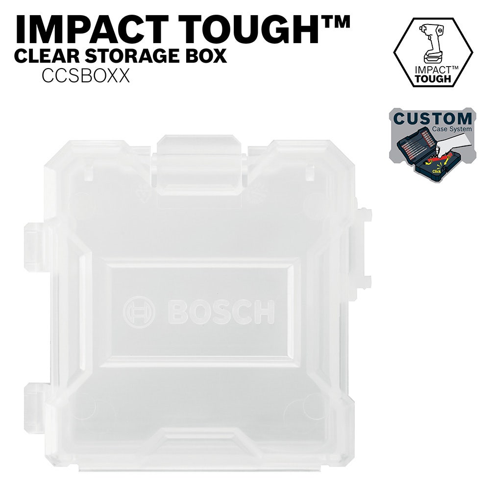 Estojo transparente BOSCH (somente estojo) - Resistente a impactos