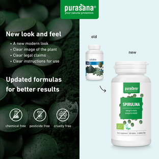 Purasana Spirulina Tabletten 360TB