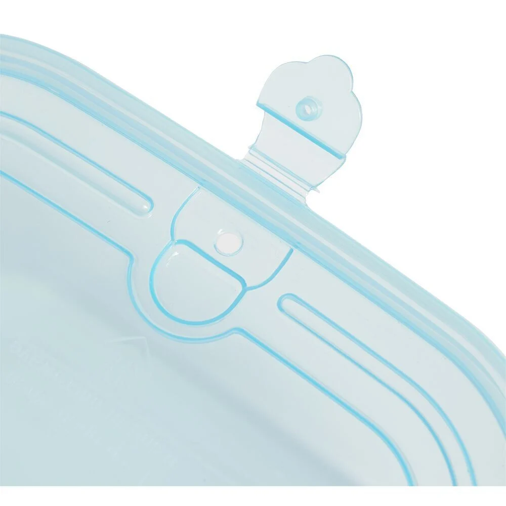 Lot de 3 boîtes de conservation alimentaire en plastique