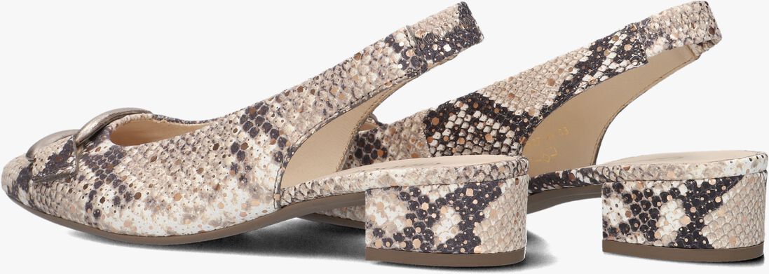 beige gabor slingbacks 521