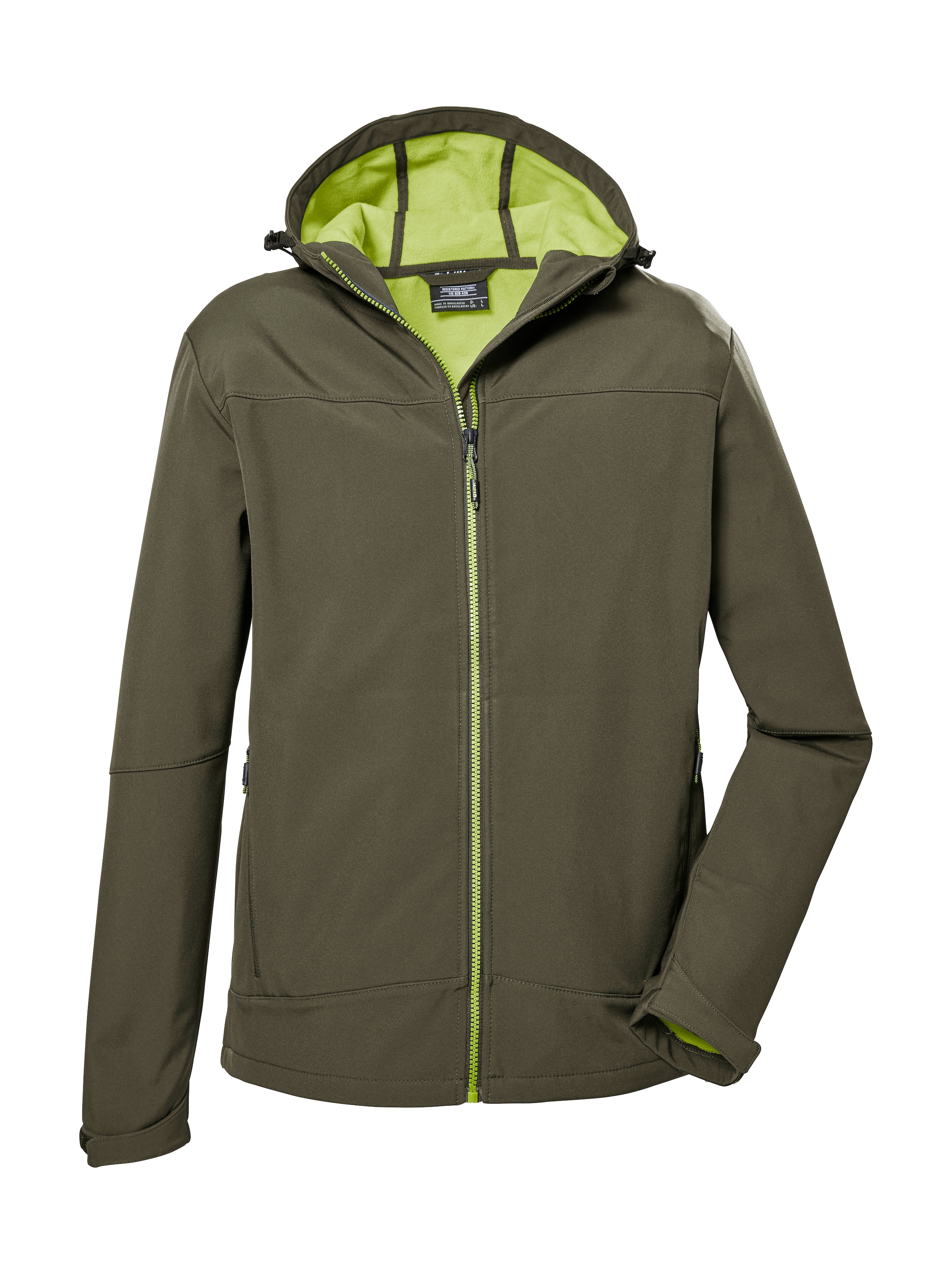 Killtec Softshelljacke »MN SFTSHLL JCKT« Wind- und wasserabweisende Softshelljacke mit verstellbaren Details