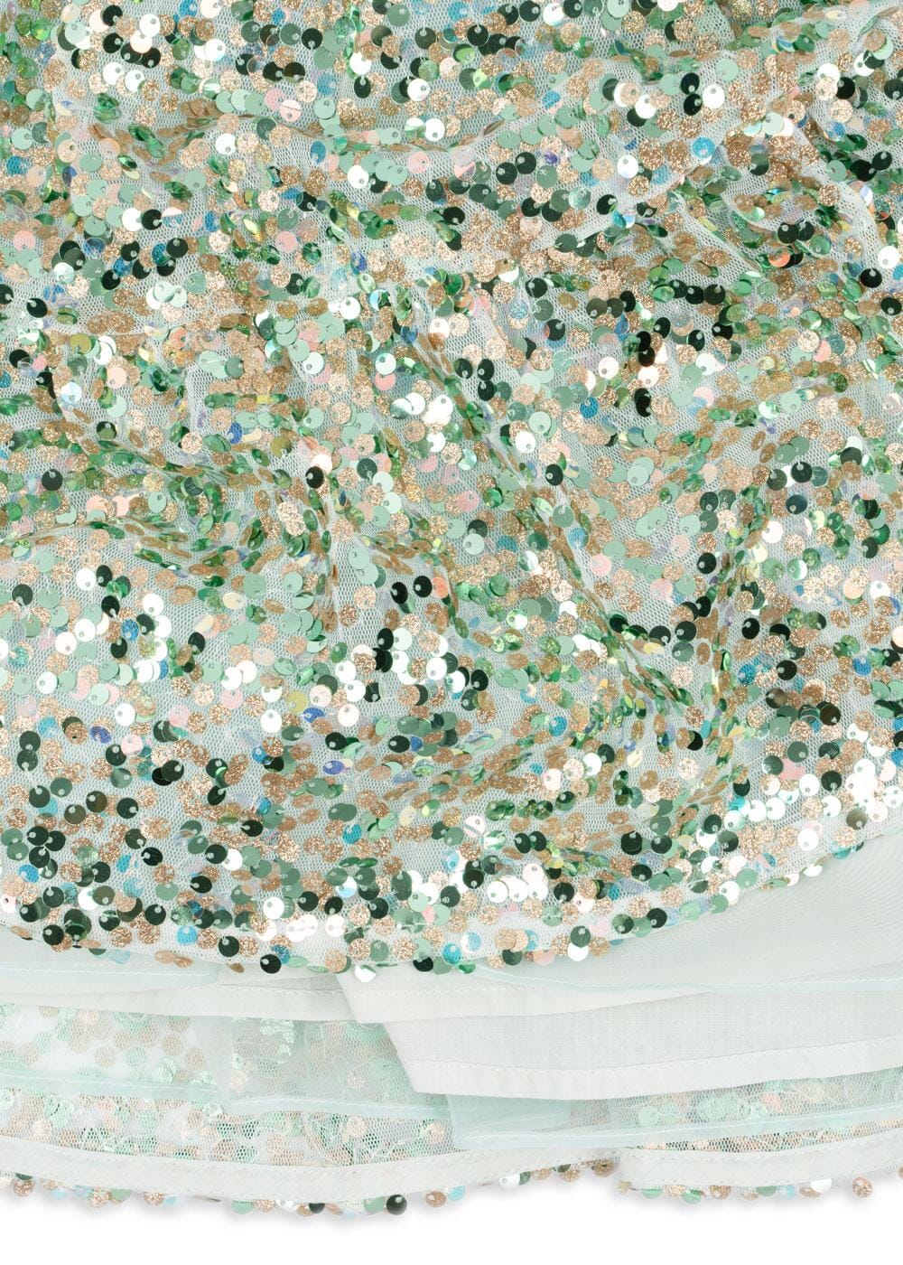 Konges Sløjd Lila Sequins Dress green