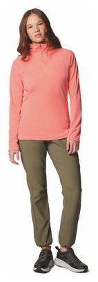 Polaire Columbia 1/2 Zip Glacial IV Corail Femme