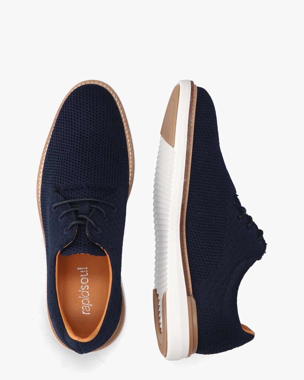 Rapid Soul Tyano Donkerblauw Heren Veterschoenen