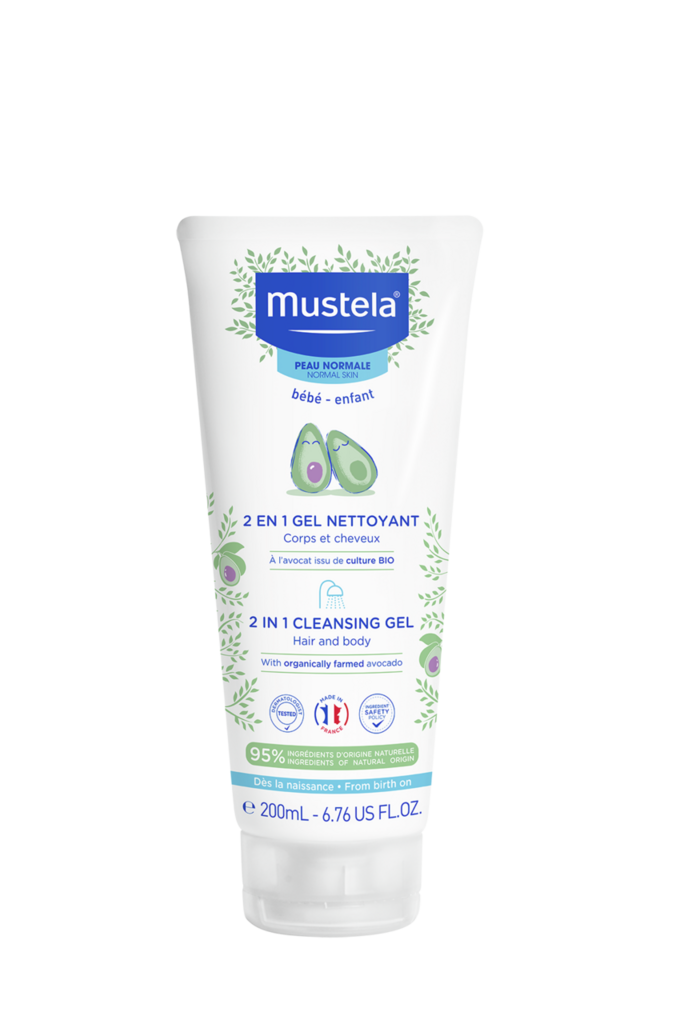 Mustela 2in1 Waschgel<br>200 ml, Tube, Gel, normale Haut