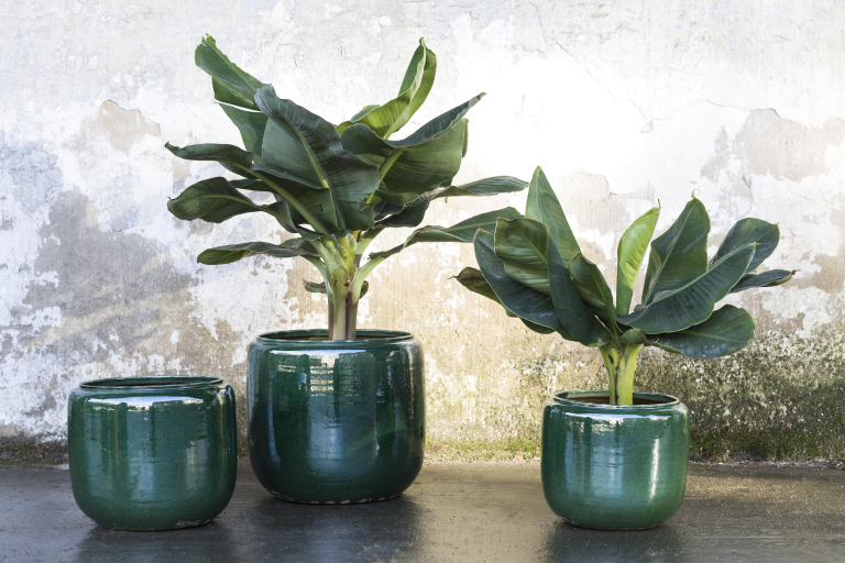 Serax Glazed shades by Serax Costa bloempot medium Ø21 Green