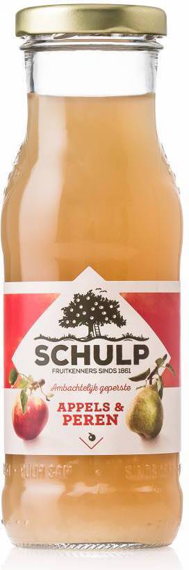 Schulp ambachtelijke appel perensap 200 ml