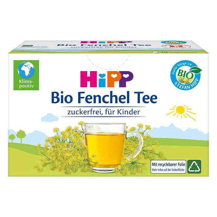 Hipp Bio Tee Fenchel im Aufgussbeutel, 20X1.5 g