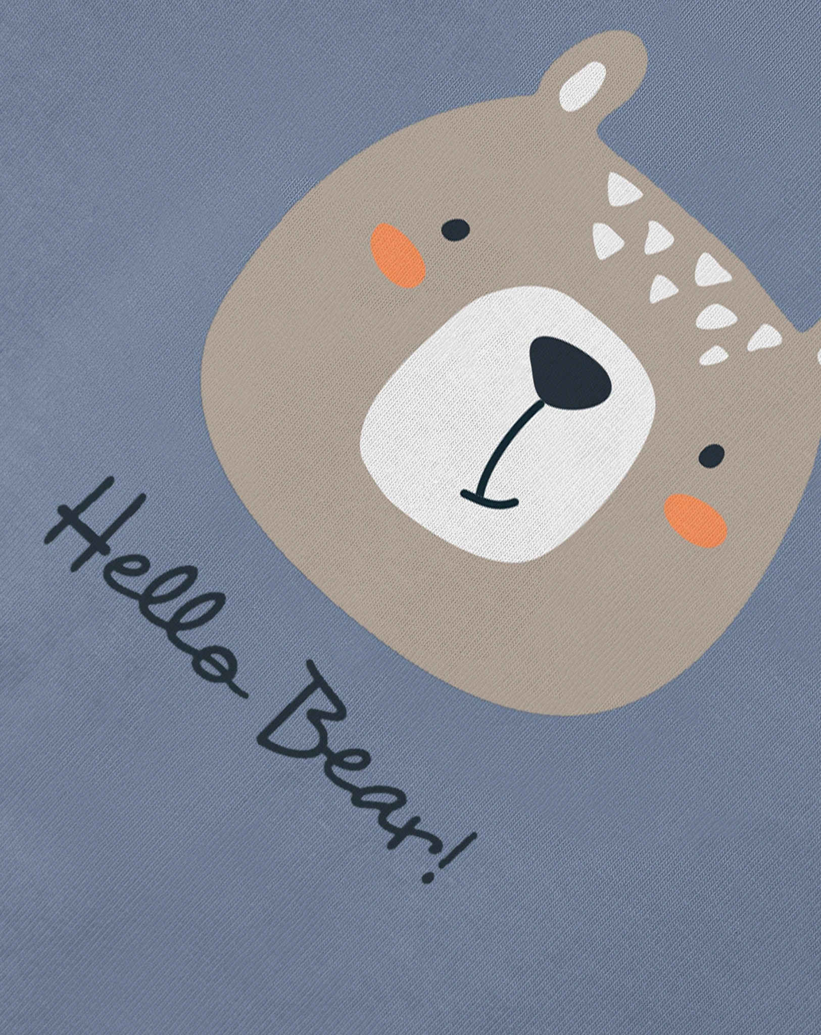 Langarmshirt NBMVACION HELLO BEAR in troposphere
