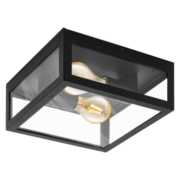 EGLO plafondlamp Alamonte 1 zwart