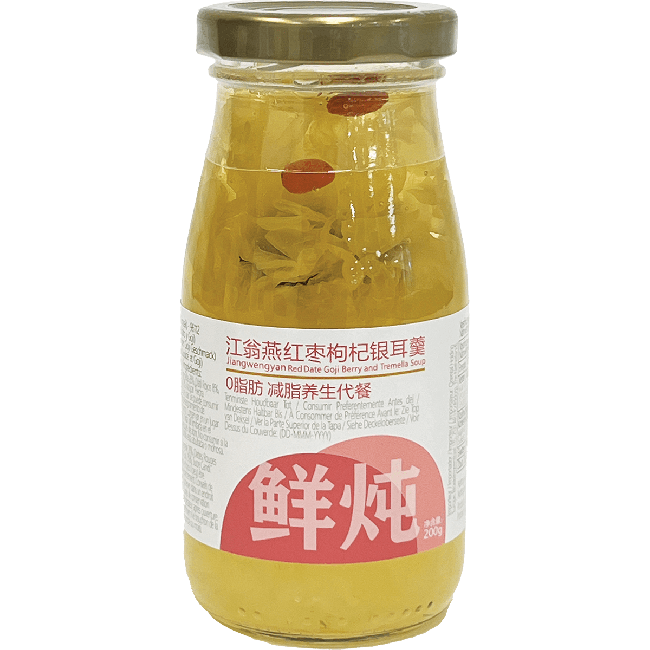 Jiang Wen Yan Tremella Soep Jujube Goji Smaak 200g