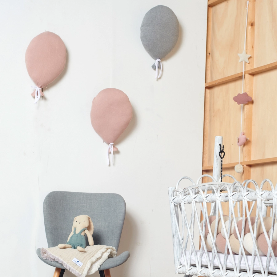 Nordic Coast Company Wandgirlande Musselin Schwan Small