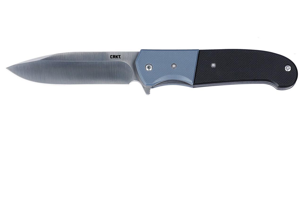 CRKT Ignitor Assisted, Silver zakmes, Ken Steigerwalt design