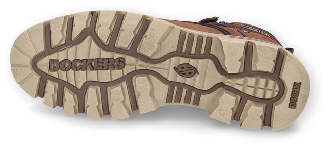Dockers by Gerli Schnürboots  , Workerboots, Stiefel mit bequemem Schaftabschluss aus Textil