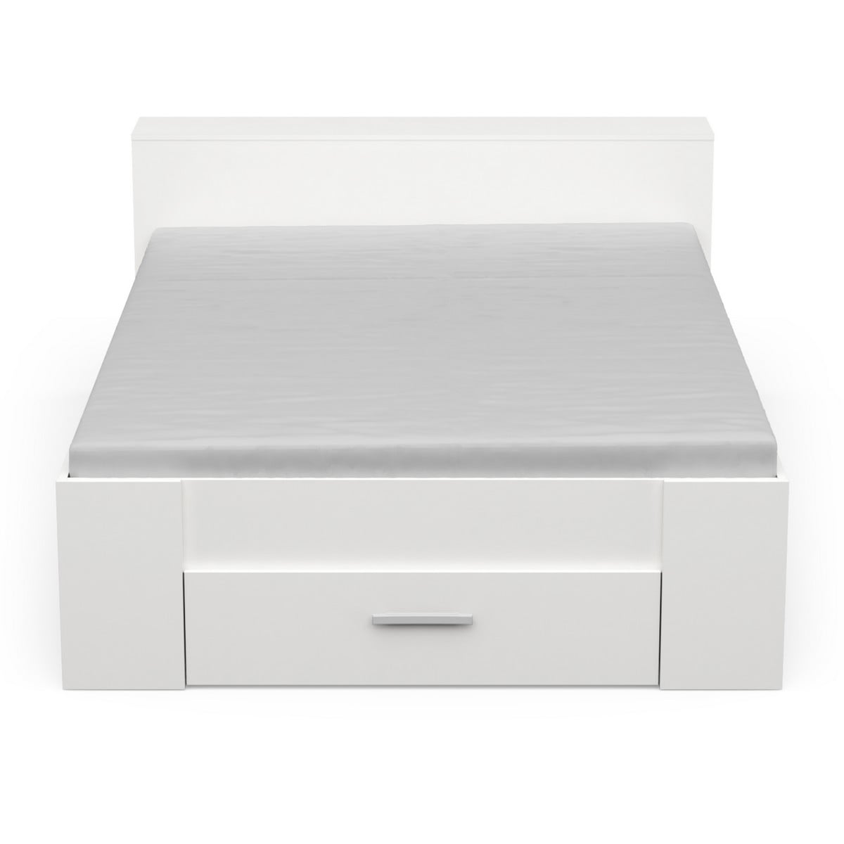Calicosy - POCKET Bed 2 plaatsen  - H74,3 cm - Mat wit