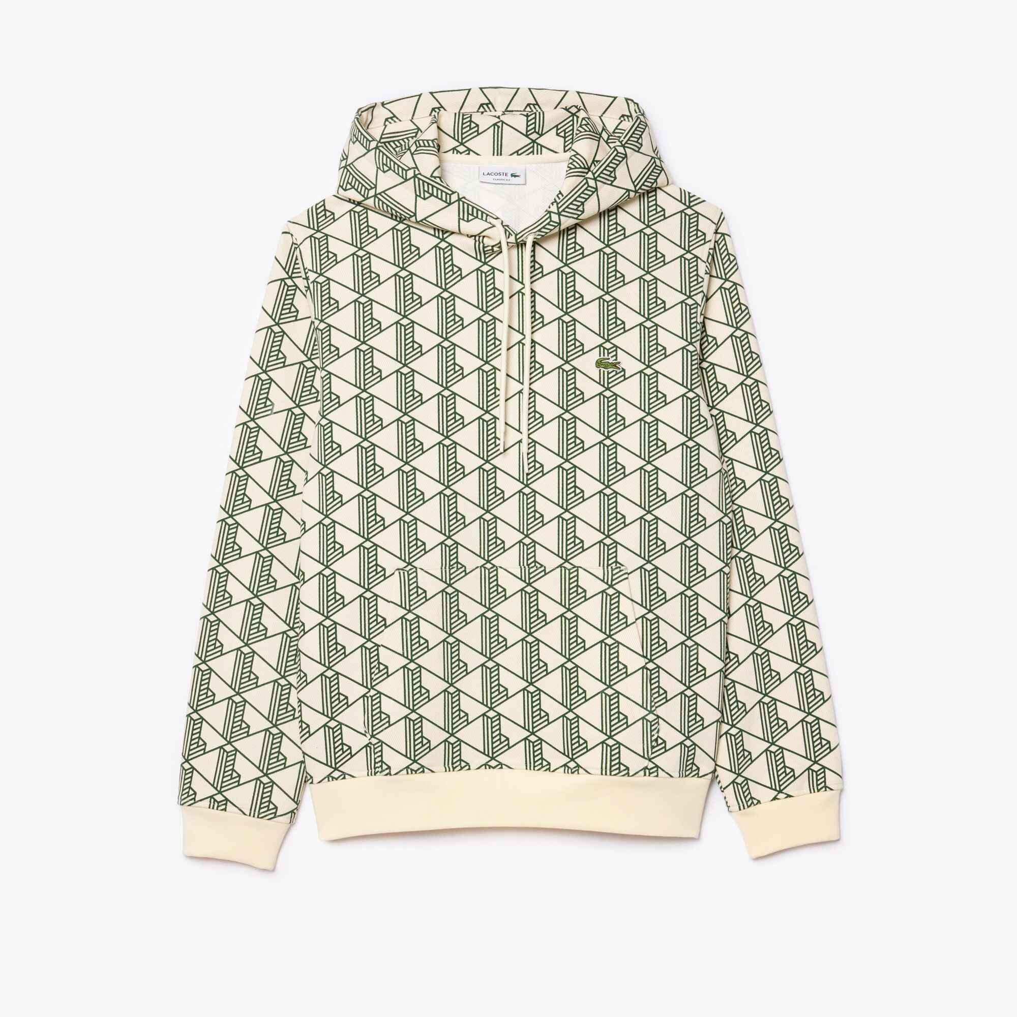 Lacoste AOP Monogram OTH Hoodie