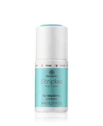Alessandro Striplac Peel or Soak 154 Maledivia Shimmer 8ml