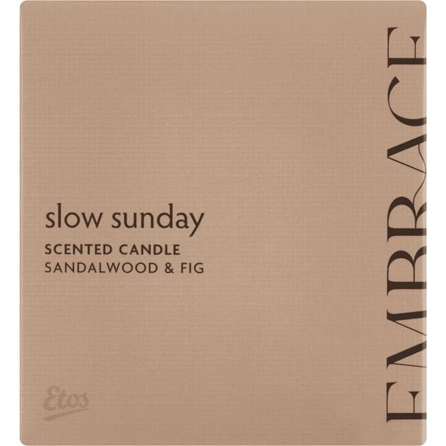 Etos Embrace Candle Slow Sunday 210 GR