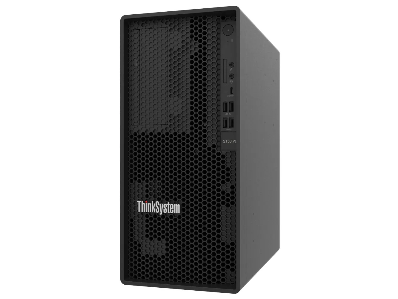 Lenovo ThinkSystem ST50 V2 7D8J - Server - tower 5U - envejs - 1 x Xeon E-2324G / op til 4.6 GHz - RAM 16 GB - SSD 2 x 960 GB - UHD Graphics P750 - Gigabit Ethernet - intet OS - skærm: ingen