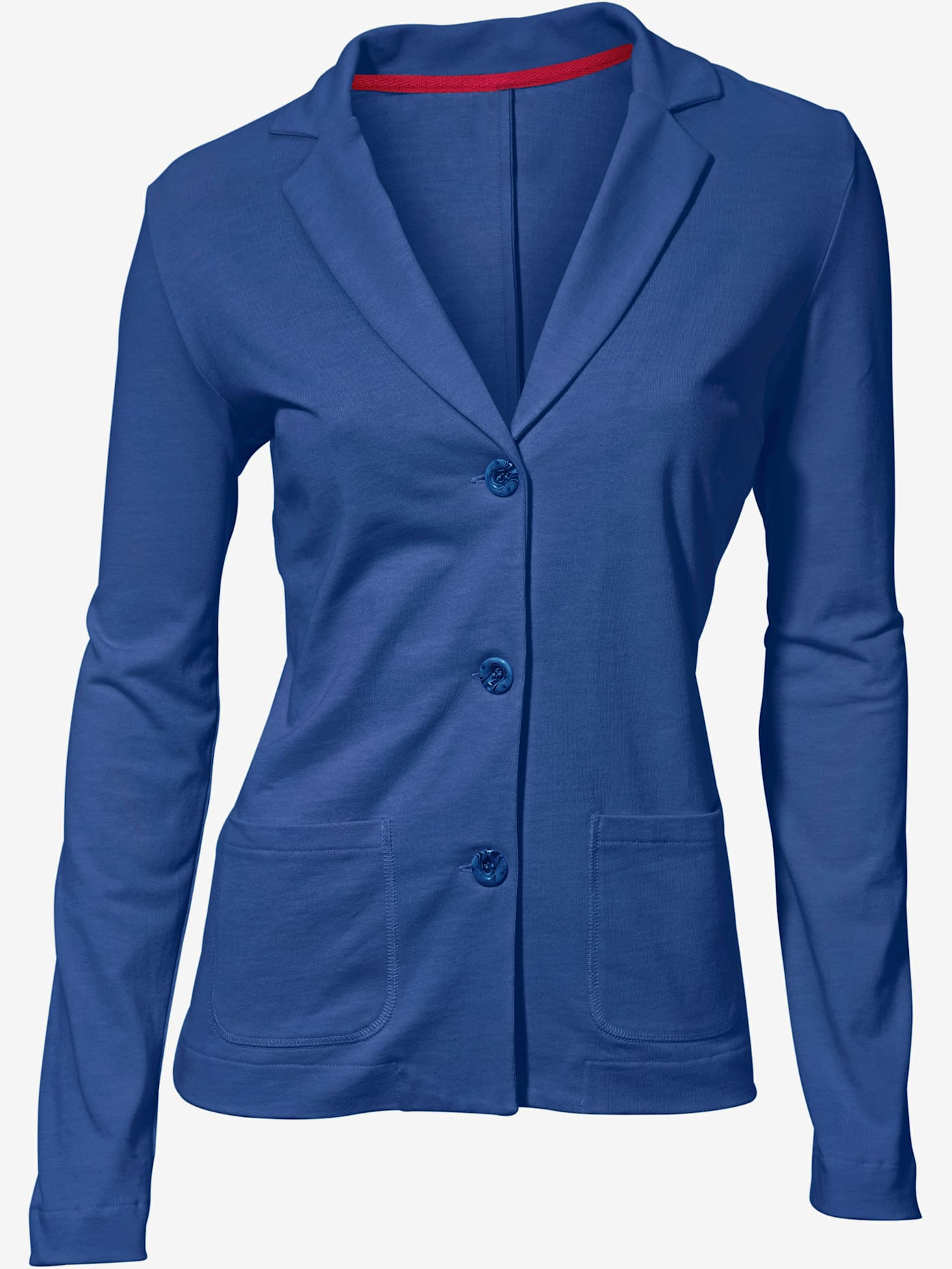 Blazer en jersey coupe sobre pour un look décontracté tendance